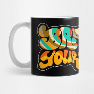 Brave your way colorful Mug